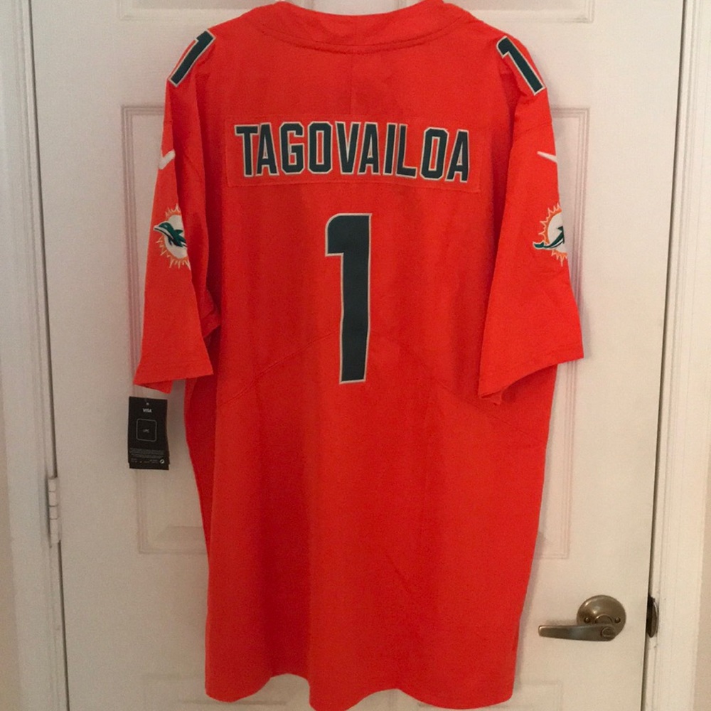 Tua Tagovailoa Miami Dolphins Jersey #1